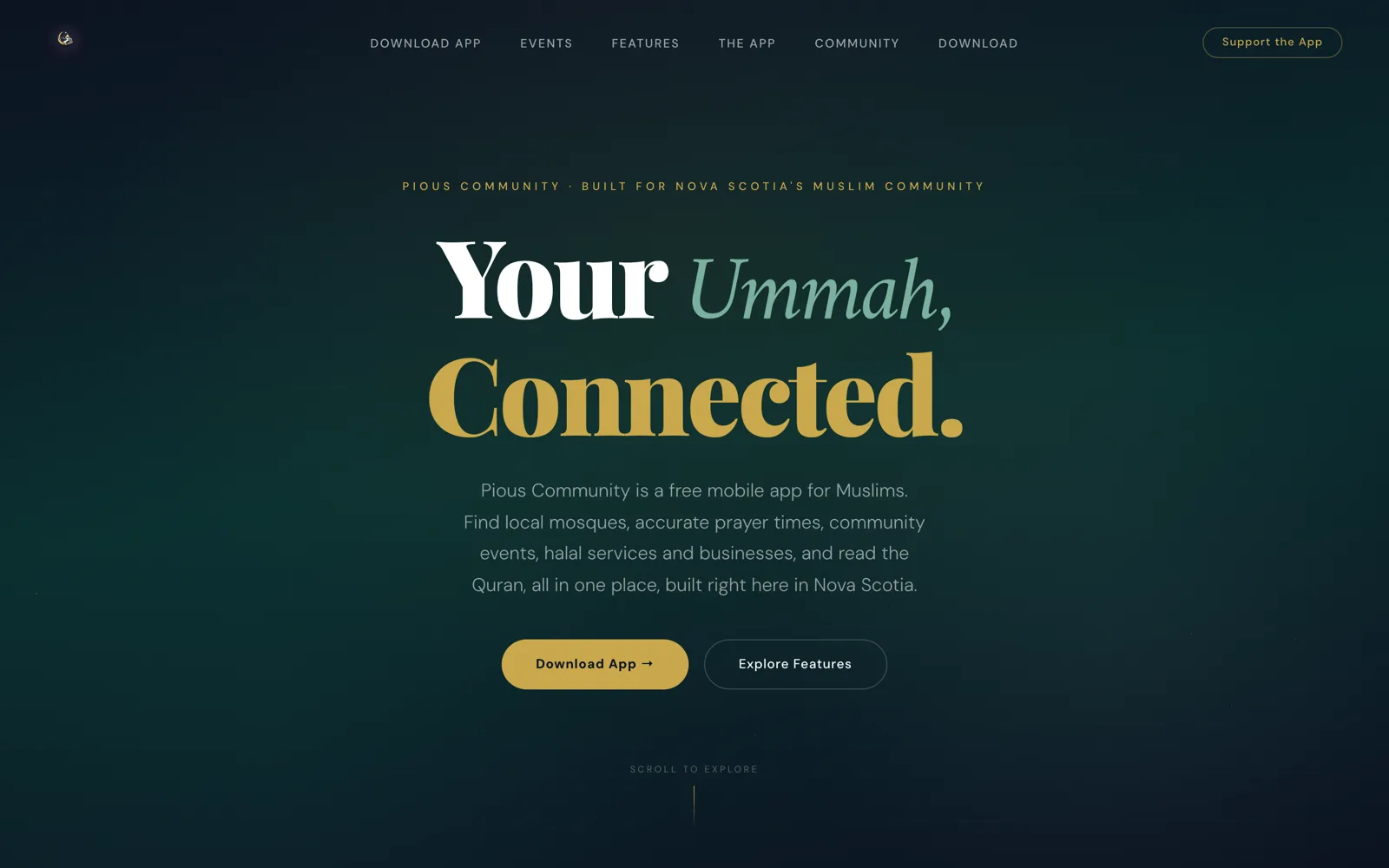 Pious Community platform